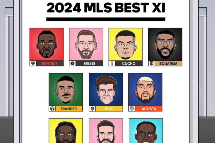 เมสซี่นำทัพ! MLS เผยทีมแห่งปีใช้แผน 3-3-4